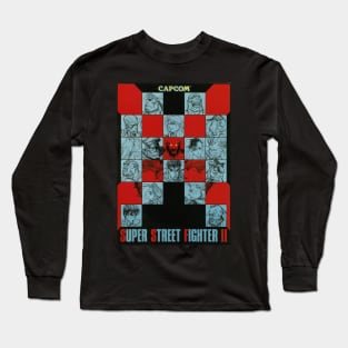 Super Street Fighter 2 turbo Long Sleeve T-Shirt